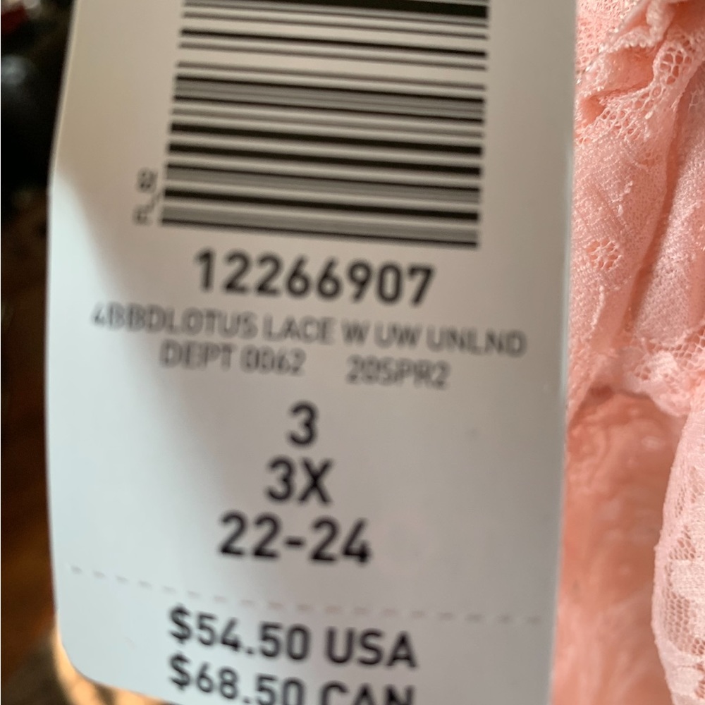 NWT…light pink